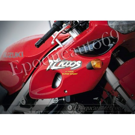 Autocollants - Stickers Suzuki TL 1000S 1998 version rouge