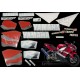 Kit autocollants Stickers Yamaha YZF-R1 2000 version rouge