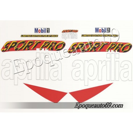 Kit autocollants stickers Aprilia AF1 125 futura sport pro limited