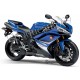 Kit autocollants stickers Yamaha YZF-R1 2008 version bleu 1