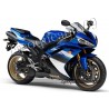 Kit autocollants stickers Yamaha YZF-R1 2008 version bleu 2