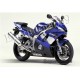 Kit autocollants Stickers Yamaha YZF-R6 2001 version bleu