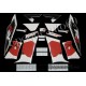 Autocollants Stickers Yamaha YZF-R6 2001 version rouge