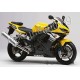 Autocollants Stickers Yamaha YZF-R6 2003 version jaune