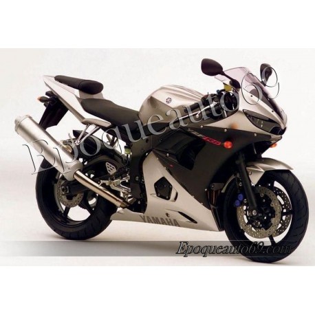 Autocollants Stickers Yamaha YZF-R6 2004 version argent