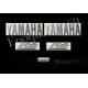 Autocollants Stickers Yamaha YZF-R6 2005 version noir