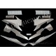Autocollants Stickers Yamaha YZF-R6 2005 version rouge