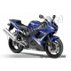 Autocollants Stickers Yamaha YZF-R6S 2008 - version bleu