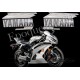 Kit autocollants Stickers Yamaha YZF-R6 2008 - version argent