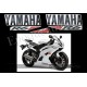 Autocollants Stickers Yamaha YZF-R6 2010 - version blanc