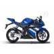 Autocollants Stickers Yamaha YZF-R125 2009 - bleu