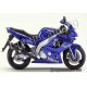 Autocollants stickers Yamaha YZF600R 2001 version bleu