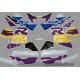 Autocollants stickers Honda CBR 919RR 1997 - version jaune noir violet