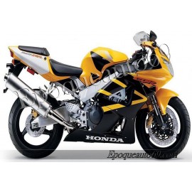 Autocollants stickers Honda CBR 929RR 2001 - version jaune