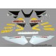 Autocollants stickers Honda CBR 929RR 2000 - version jaune