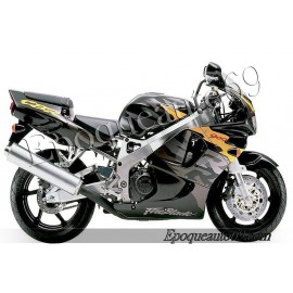 Autocollants stickers Honda CBR 929RR 2001 - version rouge/blanc