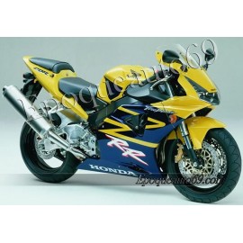 Honda CBR 954RR 2003 - version jaune / bleu foncé