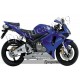 Autocollants stickers Honda CBR 600RR 2003 - version bleu