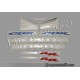 Autocollants stickers Honda CBR 600RR 2003 - version bleu