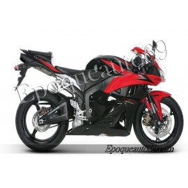 Autocollants - Stickers Honda CBR 600RR 2009 - version noir rouge