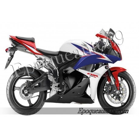 Autocollants - Stickers Honda CBR 600RR 2010 - version rouge noir