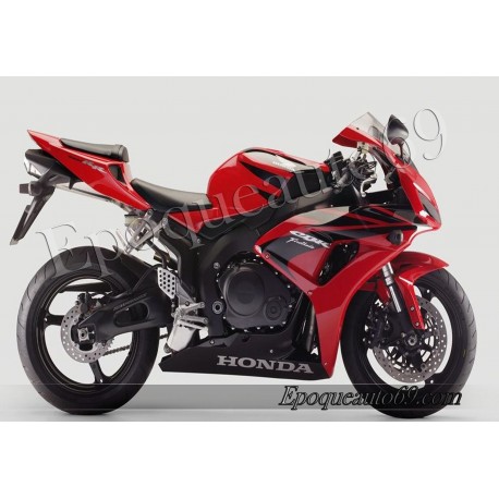 Autocollants stickers Honda CBR 1000RR 2007 - version rouge noir