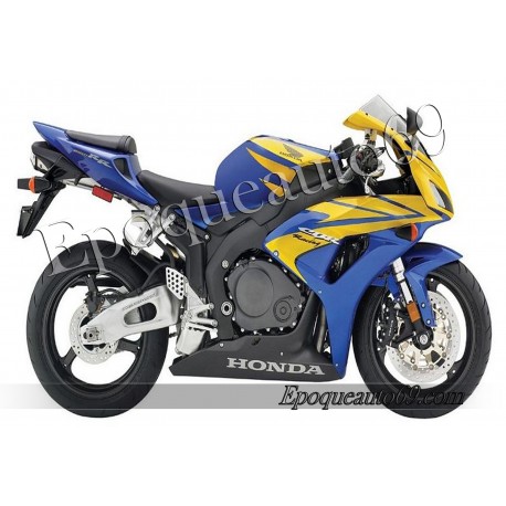 Autocollants stickers Honda CBR 1000RR 2006 - version argent