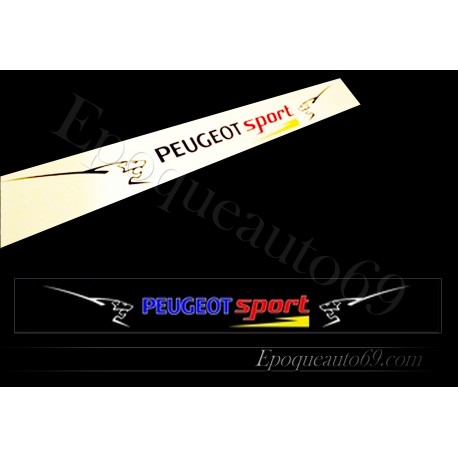 Pare soleil Peugeot sport 