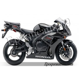 Autocollants stickers Honda CBR 1000RR 2007 - version Noir grise