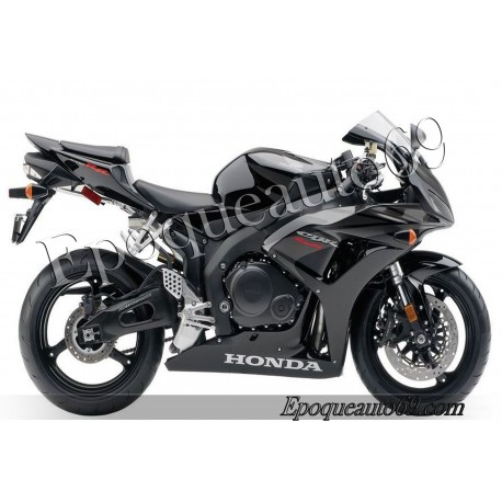 Autocollants stickers Honda CBR 1000RR 2007 - version argent