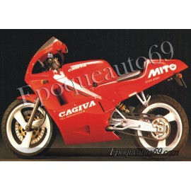 Autocollants stickers cagiva MITO année 1991