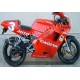 Autocollants stickers cagiva mito 2 john kocinski 1993