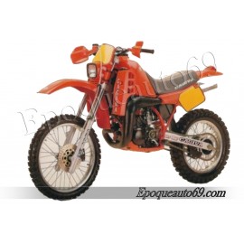 Autocollants stickers Cagiva WMX 500cc année 1986