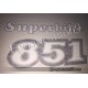 Autocollants stickers 851 année 1989 superbike