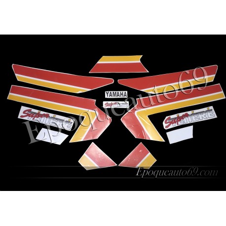 Autocollants Stickers Yamaha xtz 750 de 1989