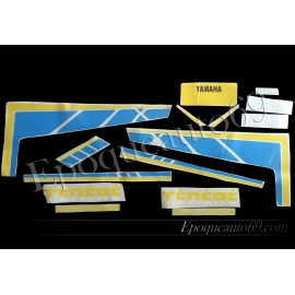 Autocollants stickers Yamaha XTZ 600 annee 1990