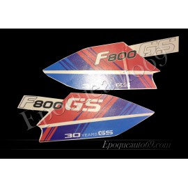 Kit autocollants -stickers bmw 800 gs 30eme anniversaire