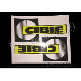 Autocollants stickers Cibié 