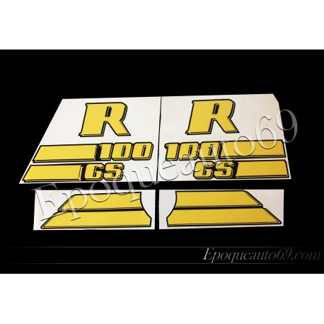 Kit autocollants -stickers BMW R 100 GS année 1990