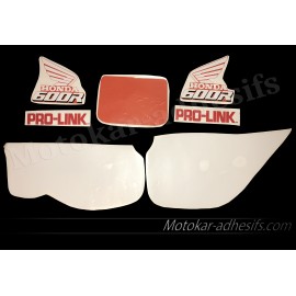 Autocollants - Stickers honda xr 600 de 1988