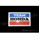 Autocollant sticker Honda Team