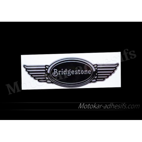 Autocollant sticker aile Bridgestone