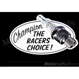 Autocollant sticker Champion racers 