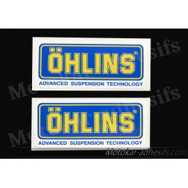 2 autocollants stickers ÖHLINS