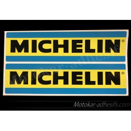 2 autocollants Michelin