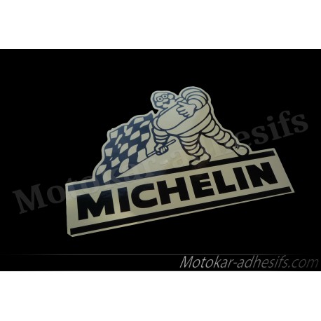 Autocollant BIB drapeau Michelin