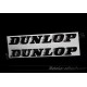 2 Autocollants stickers DUNLOP 