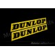 2 Autocollants stickers DUNLOP 