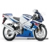 Autocollants - stickers Suzuki GSX-R 600 2002 Version blanche/bleu