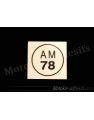 Autocollants stickers AM78 